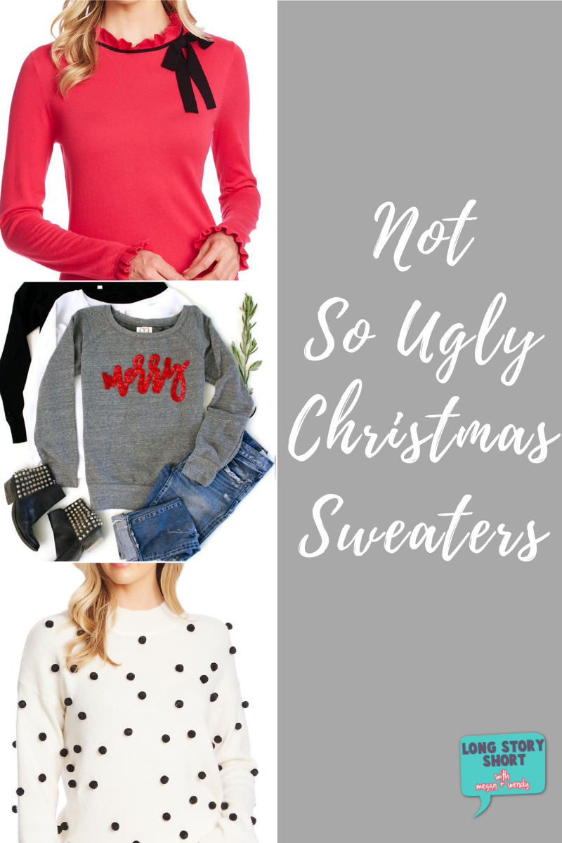 Bære Baby blok Not So Ugly Christmas Sweaters - Long Story Short