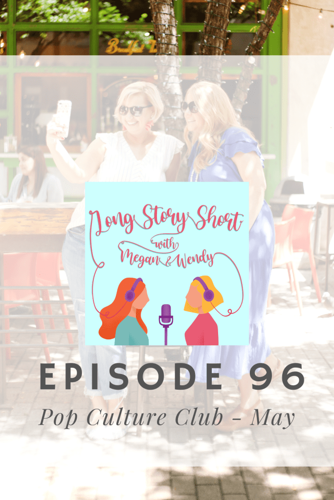 New Podcast Episode: Need some recommendations on what to watch, read, or even listen to? Megan and Wendy have got you covered! Listen now to Pop Culture Club May 2023. . . . #midlifepodcast #womenwhopodcast #womensupportingwomen #bestfriendpodcast #popculturemay2023 #whatspopular2023 #whatstrending2023